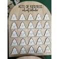thumbnail image 6 of Acts of Kindness Wooden Advent Calendar Decor, Daily Kindness Signs, Christmas Tabletop Gift, 6 of 6