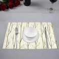thumbnail image 2 of MKHERT Leaves Gorgeous Seamless Vintage Tree Twigs Placemats Table Mats for Dining Room Kitchen Table Decoration 12x18 inch,Set of 4, 2 of 4