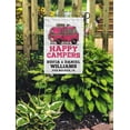 thumbnail image 3 of Printtoo White Happy Campers Retro Camp Van Personalized Camping Flags For Campers Double SidedFlagCampsiteFlagOutdoor Garden Sign, 3 of 4