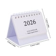 thumbnail image 2 of Miangastore Mini Desk Calendar Table 2026 Standing Flip Small Desk Calendar Monthly Desktop Planner For Home Offices, 2 of 8