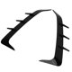 thumbnail image 2 of 2 Pcs Rear Bumper Spoiler Glossy Black Lower Air Vent Cover Trim Frame for X6 G06 M Sport 2019 to 2023, 2 of 9