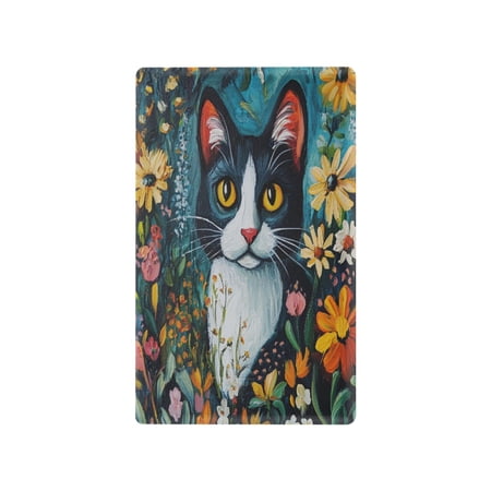 Switch Panel Switch Decoration 2.76x4.53x0.28 Inches Duplex Outlets Switch Plate Wall Plates Living Room Kitchen Bedroom Study Switches Garden Black Cat