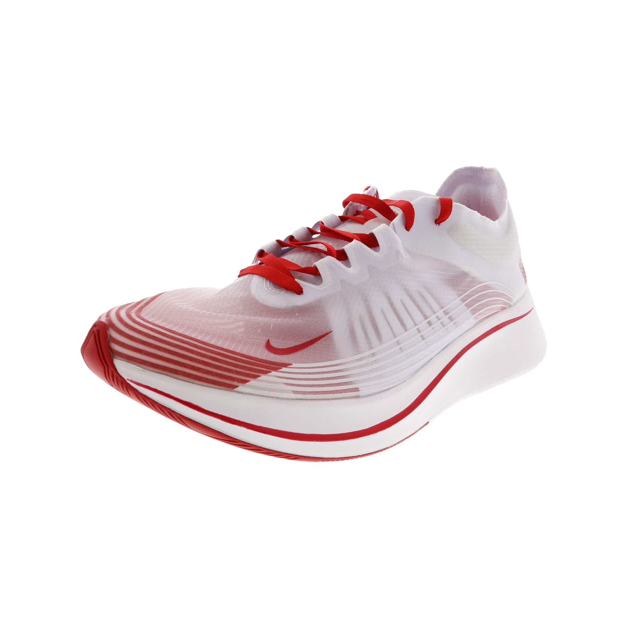 Forfærde overalt Mig Nike Men's Zoom Fly Sp White / University Red Ankle-High Running Shoe - 11M  - Walmart.com