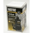 thumbnail image 2 of Wayne EEAUP250 Pompe Submersible Multi-Usage en Thermoplastique Renforcée 1/4 HP, 1, Noir, 2 of 4