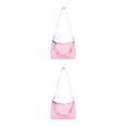 thumbnail image 1 of Guardoinrt Sac à Main à la Mode et Polyvalent Compact et Portable Sacs à Main Robustes et Durables pour Femmes Cadeaux Rose 2 Ensembles, 1 of 6