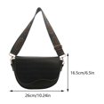 thumbnail image 2 of Bolso elegante para mujer con correa ajustable, bolso de hombro de PU para viajes al aire libre, 2 of 9