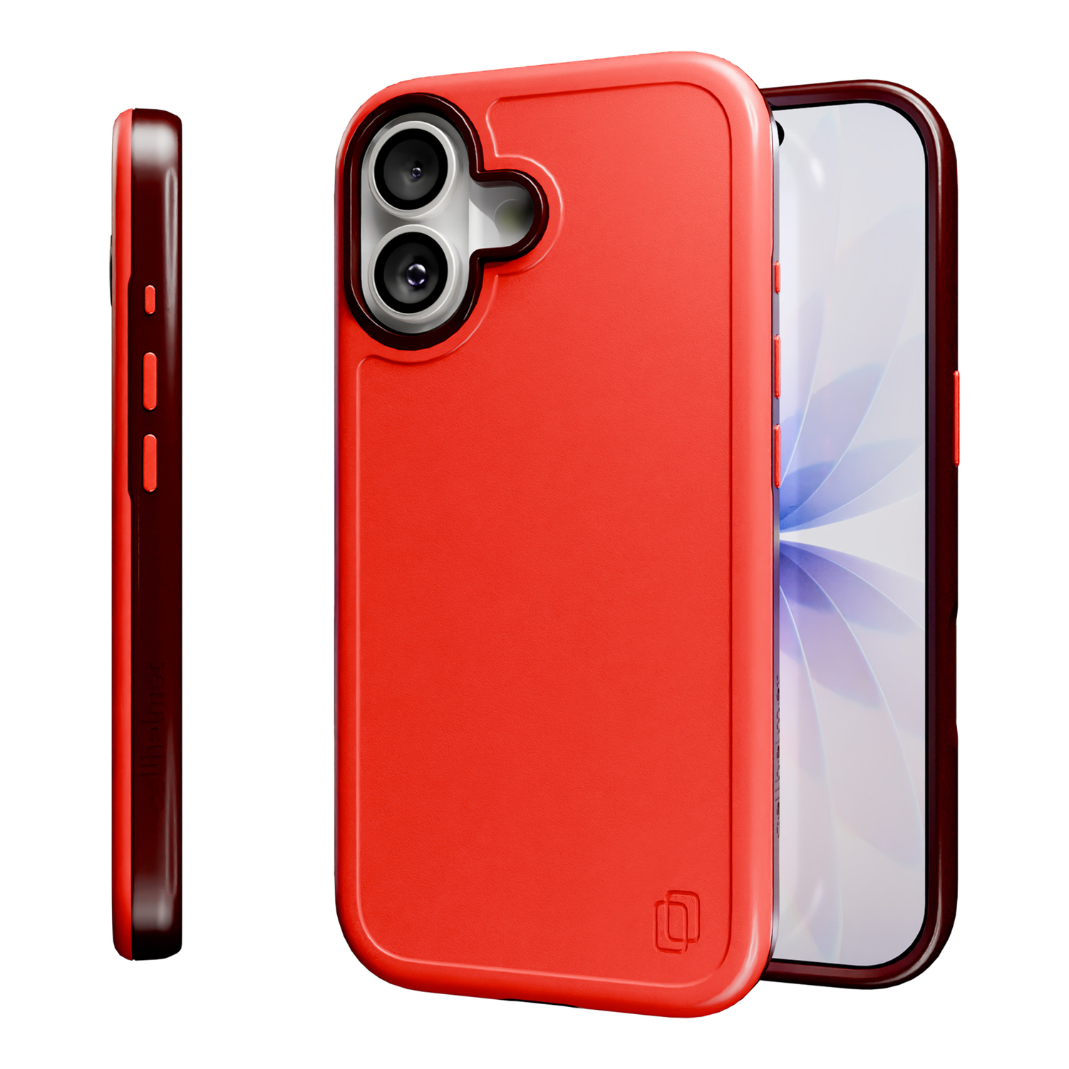 cellhelmet Fortitude Series MagSafe Compatible Hard Shell Back Cover Cell Phone Case for Apple iPhone 17 , Chili Pepper