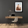 thumbnail image 4 of August Carl Vilhelm Thomsen 17x24 Black Modern Framed Museum Art Print Titled - Italian Beauty, 4 of 5