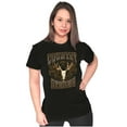 thumbnail image 4 of Country Western Born N Raised Skull Womens Slim Fit Graphic Tee Brisco Brands S, 4 of 5