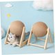 thumbnail image 5 of Almohadilla rascadora para piso, soporte divertido para tablero rascador, bola rascadora para gatitos, almohadillas rascadoras, poste rascador vertical, m, 5 of 5