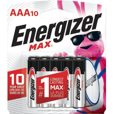 Energizer E92CP-10 MAX Battery - 10 / Pack