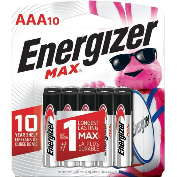 Energizer E92CP-10 MAX Battery - 10 / Pack