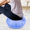 thumbnail image 3 of YAERSI Kids Pod Swing Hammock Pod Chair Replacement Inflatable Cushion,Hammock Chair Swing Thicken PVC Inflatable Cushions (Blue), 3 of 6