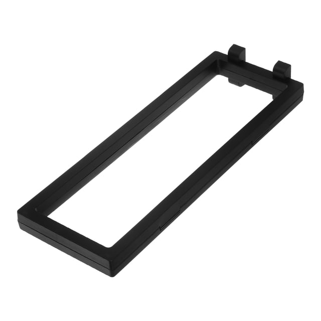 HONMEET 1Pack Black Floating Frame with Rectangular Shape Ideal for Coin Display Case