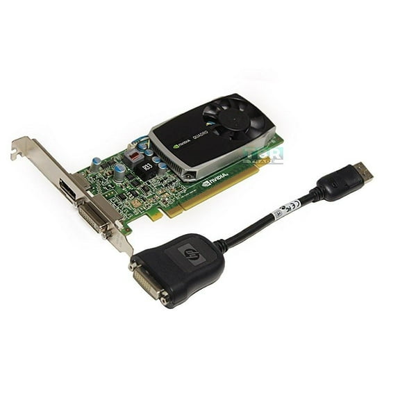 NVIDIA Quadro 600 1GB DDR3 PCIe x16 DVI DisplayPort Workstation Graphics Card
