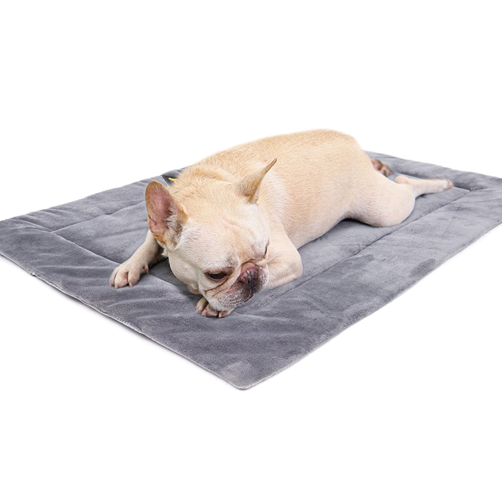 Square Long Plush Warm Dog Bed with Waterproof Film Mats Pet Kennel Warm Sleeping for Pet Washable Dogs Sofa Bed
