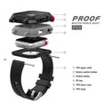 thumbnail image 2 of Étui Étanche pour Apple Watch Series3, 4 et 5, ShellBox IP68 Certifié Antichoc Résistant aux Impacts Apple iWatch Étui de Protection Intégrale avec Protecteur d'Écran Intégré (Noir), 2 of 8