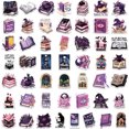 thumbnail image 5 of Pegatinas Bookishs de vinilo impermeable, estilo anime, 100 unidades, 5-7 cm, 5 of 5
