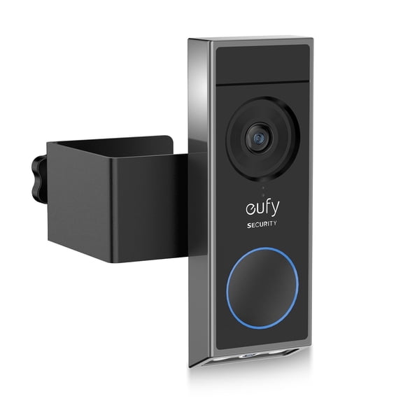 Acoretoas Anti-Theft Video Doorbell Mount Compatible with Eufy E340 Camera, Apartment Door Camera Mount for Doorbell for Home Rentals Room