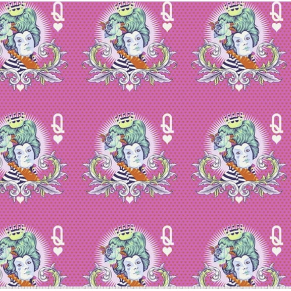 Tula Pink PWTP160 Curiouser & Curiouser The Red Queen Daydream Cotton Fabric By Yd