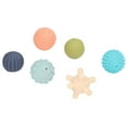 thumbnail image 4 of 6pcs Baby Textured Sensory Ball Set Children Portable Soft Multicolor Squeeze Ball Toy 6 Month+, 4 of 14