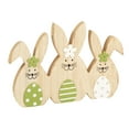 thumbnail image 2 of Easter Savings Clearance 2023! loopsun Happy Easter Tree Decoration Wooden Design Crafts Decoration Event Party Supplie, 2 of 5