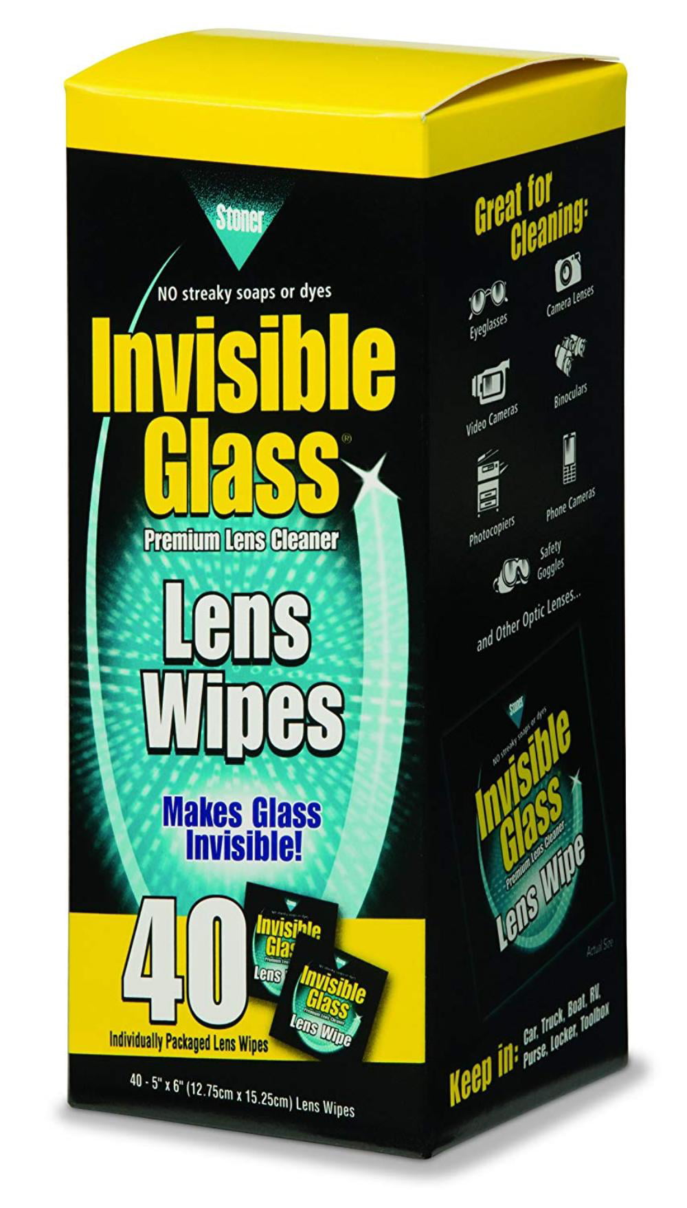Invisible Glass Lens Cleaning Wipes 