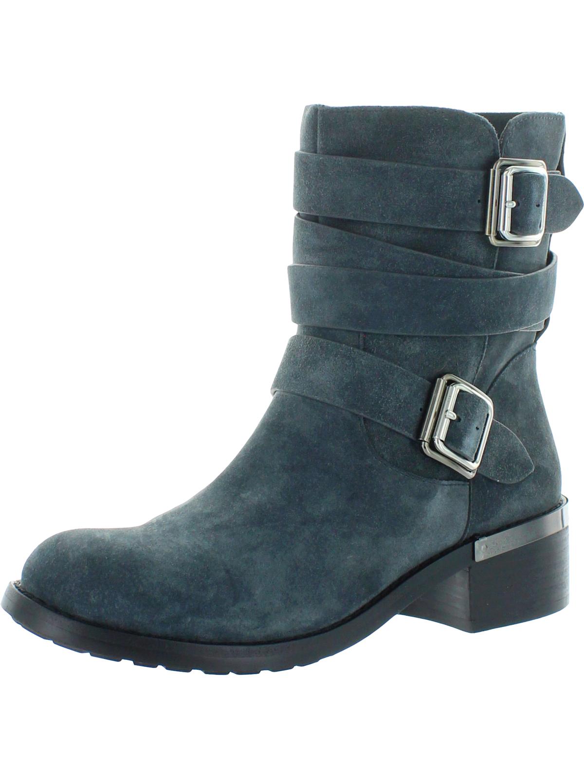 Vince Camuto Womens Webey Suede Block 