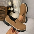 thumbnail image 4 of Brown Women Four-Season Shoes Featuring Round Toe And Thick Heel Ideal For Daily Use Trendy For Casual Wear, 4 of 9