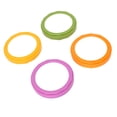 thumbnail image 1 of Caja De Almacenamiento De Frutas, Contenedor De Almacenamiento De Verduras De Silicona De Grado Alimenticio Multifuncional De Alta Elasticidad, 4 Piezas Hermético Para Cebollas, 1 of 7