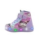 thumbnail image 2 of Tenis Luces Para Niña Personaje Infantil Rosa Super Lindos lavanda 15, 2 of 6