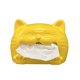 thumbnail image 1 of Dispensador de pañuelos con tapa de goma para pañuelos, gato sonriente, 1 of 3