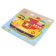 thumbnail image 1 of Rompecabezas de madera Montessori con animales en 3D para niños, 1 of 7