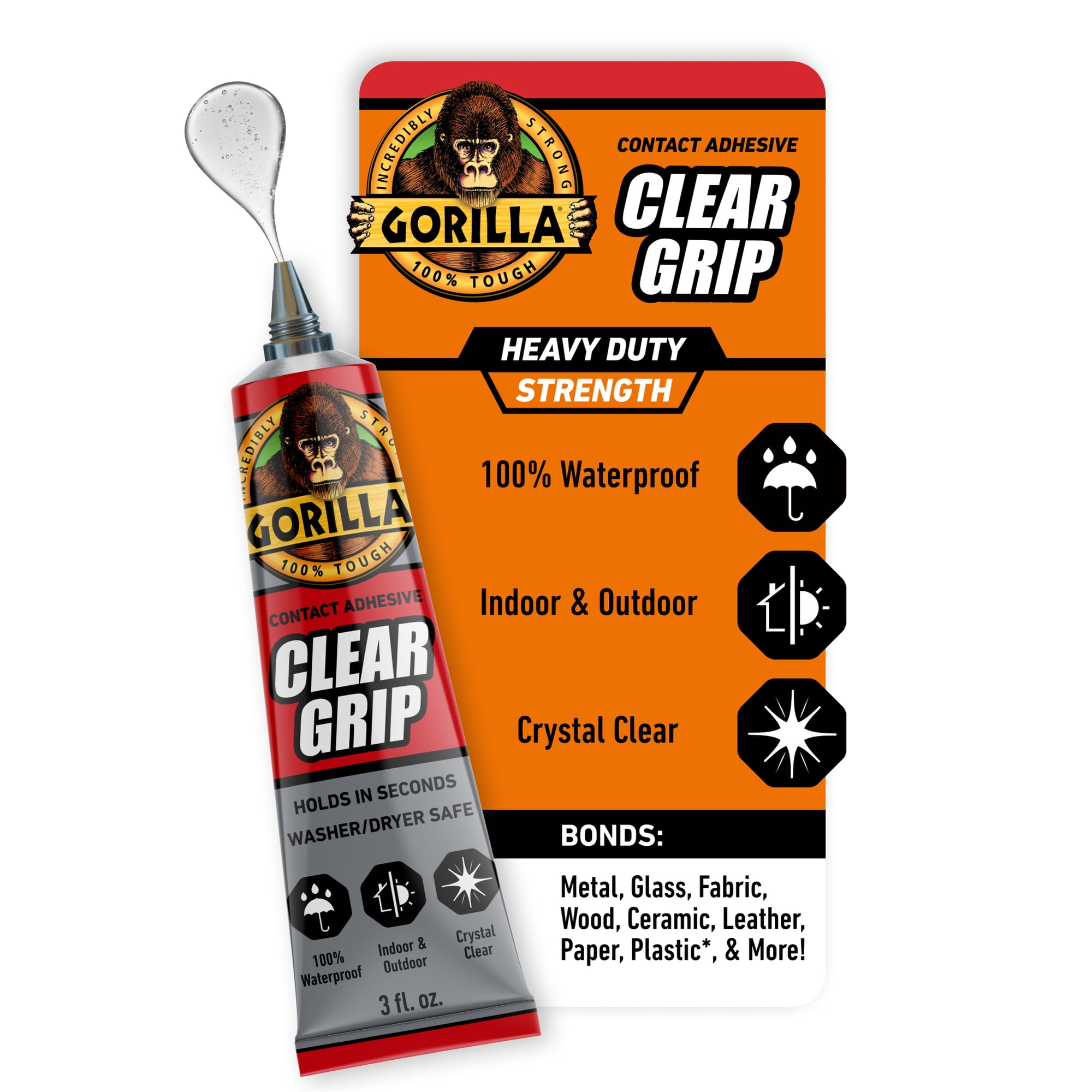 Gorilla Clear Grip Contact Adhesive