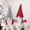 thumbnail image 4 of Christmas Hanging Gnome 1 Set Plaid Plush Hat Decor Present Supplies, 4 of 5