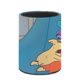 thumbnail image 3 of Hámsters de Hamster Dale-theme Cylinder Pen Holder Pencil Organizer with Flannel Lining PVC Leather Material Cardboard Base for study work 10*8CM, 3 of 6