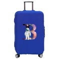 thumbnail image 1 of Luggage Cover Washable Case Cover Protective Case Scratch Proof Case Cover Suitable for Astronaut Print Pattern Fits 18-32 Inch 8astronaut letter B XL, 1 of 6