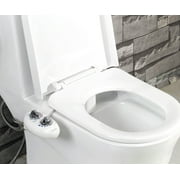 LUXE Bidet NEO 185 - Self-Cleaning, Non-Electric Bidet Attachment, Rear and Feminine Wash White