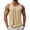 Khaki, variant on UDAUDU Men's UPF 50 Tank Top Gym Workout Sleeveless Muscle Shirts Sun Protection Cut Off Shirts Quick Dry Sleeveless T Shirt M