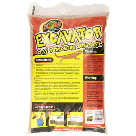 Excavator Clay Burrowing Substrate, 10 Pounds Zoo Med - 10 