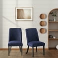 thumbnail image 6 of Evelina Chair 2 Per Carton -Emmons Cobalt Fabric-Grey Washed Legs, 6 of 7