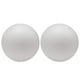 thumbnail image 1 of 2 bolas de espuma Crafjie para manualidades, 20 cm, color blanco y liso, 1 of 7
