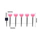 thumbnail image 3 of Luces solares para San Valentín | Guirnalda de luces LED 5 en 1 con forma de corazón | Decoración navideña impermeable para jardín y patio, 3 of 6