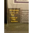 thumbnail image 3 of Cosco® Static Cling "Business Hours" Sign Kit, 10" x 14", Blue, 3 of 4