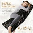 thumbnail image 5 of Disketp Butterfly1 Print Body Pillow Cover - Super Soft 20x54 Body Pillow Case,Long Side Hidden Zipper, 5 of 8