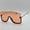 Pink, variant on Women Fashion Sunglasses Luxury Single Lens Square Gold Shades Brown