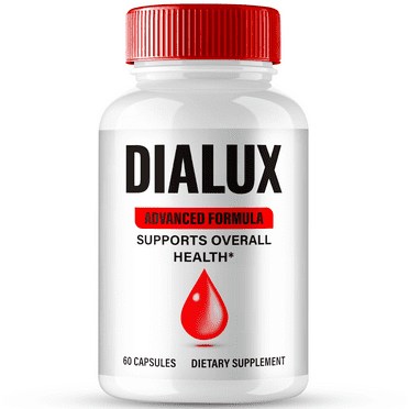 Dialux Blood Capsules, Dialux Blood Formula Support Supplement Pills, Premium Formula for Healthy Circulation & Stable Levels, All Natural Dia Lux Pills Reviews (1 Pack)