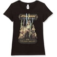 thumbnail image 1 of STAR WARS T-Shirt à Manches Courtes pour Garçons République Lighters Up High, Noir, Moyen, 1 of 5