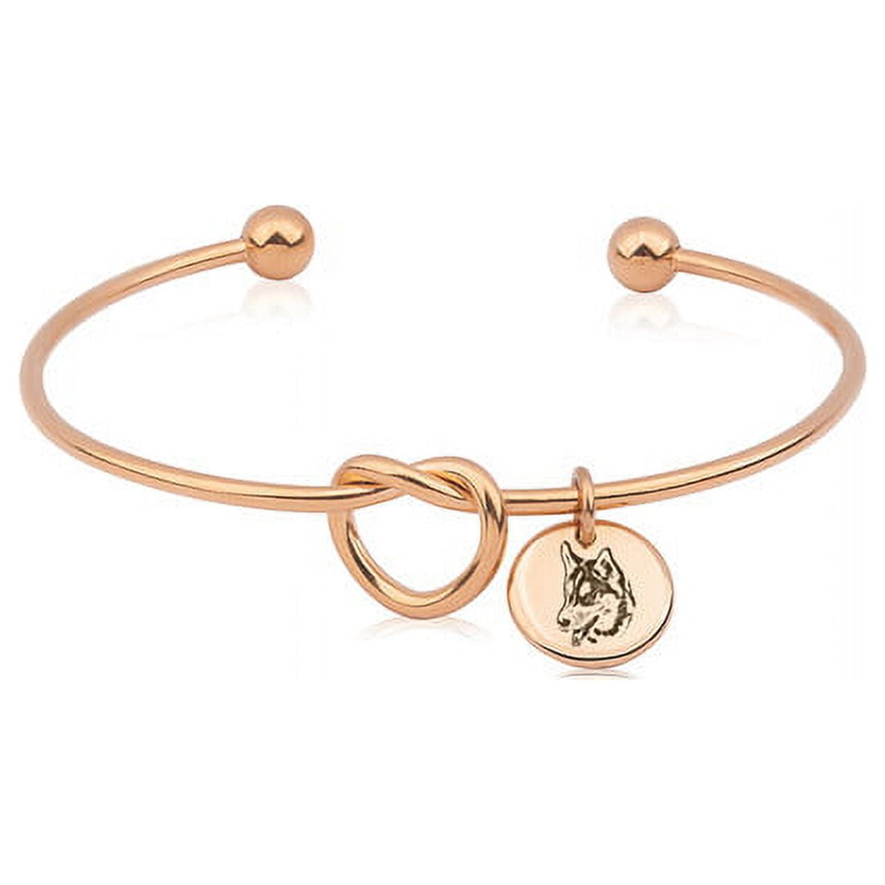 Custom Pet Portrait - Charm Bracelet Engraved Dog Portrait - Pet Bracelet Memorial - Cat Lovers Gift - Pet Memorial Jewelry Gift for BFF