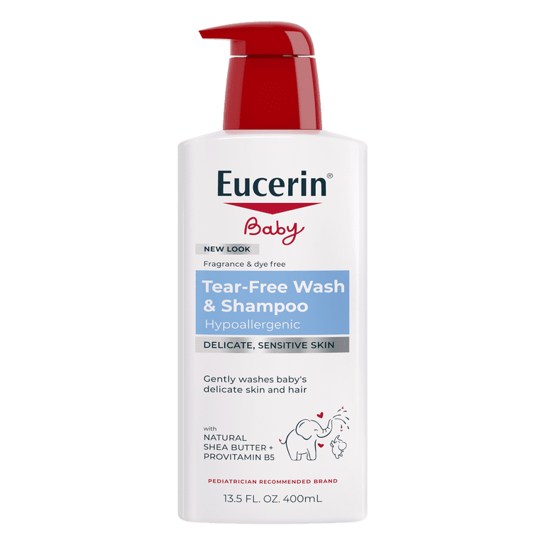 Eucerin Baby Essentials Kit, 2-in-1 Wash & Shampoo photo 5